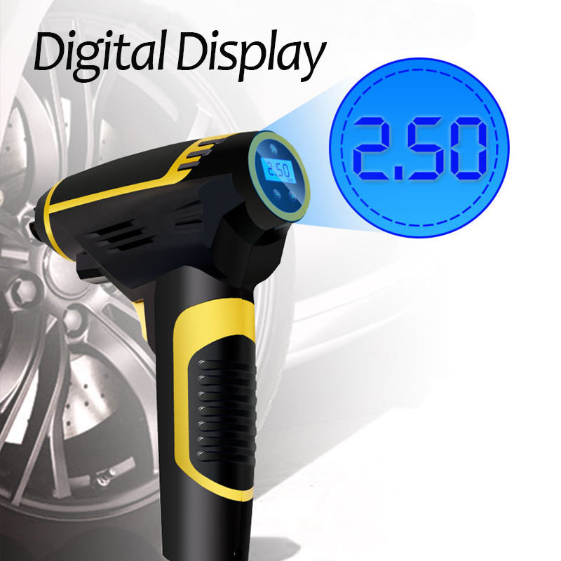 Automatic Portable Handheld Digital LED Smart Car Air Compressor Pump