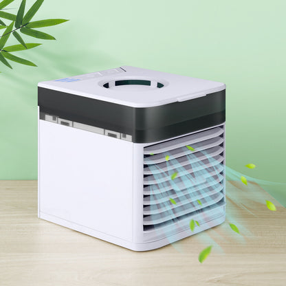 4 In 1 Personal Portable Cooler AC Air Conditioner Unit Air Fan Humidifier 4 In 1 Upgraded Portable Air Conditioner Cooling Fan 3 Speed Home Office Tent