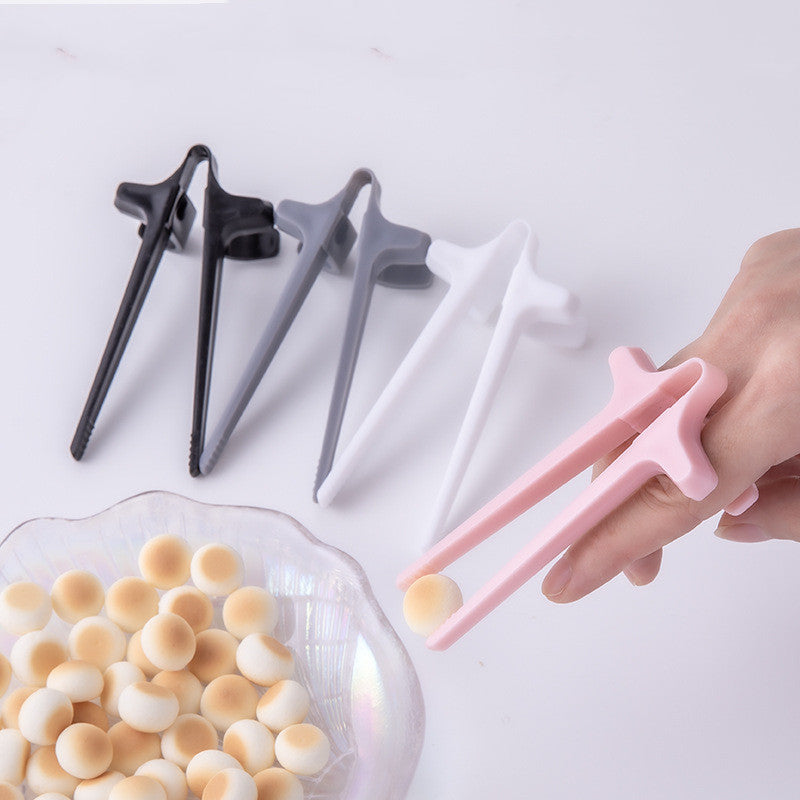 Finger Chopsticks Auxiliary Chopsticks Clamp Snacks New Product Finger Ring Kitchen Gadgets