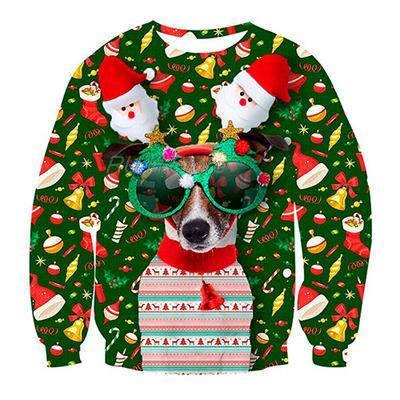 Ugly Christmas Sweater Santa Elf