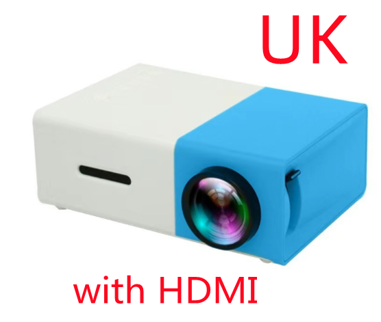 Portable Projector 3D Hd Led Home Theater Cinema HDMI-compatible Usb Audio Projector Yg300 Mini Projector