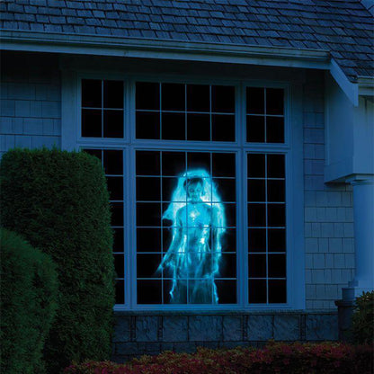 Window LED Lights Display Laser Halloween Home DJ Show Lights Christmas Spotlight Projector Movie Party Lights