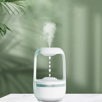 Anti Gravity Humidifier Water Drop Backflow Aromatherapy Machine Large Capacity Office Bedroom Quiet Heavy Fog Household Sprayer