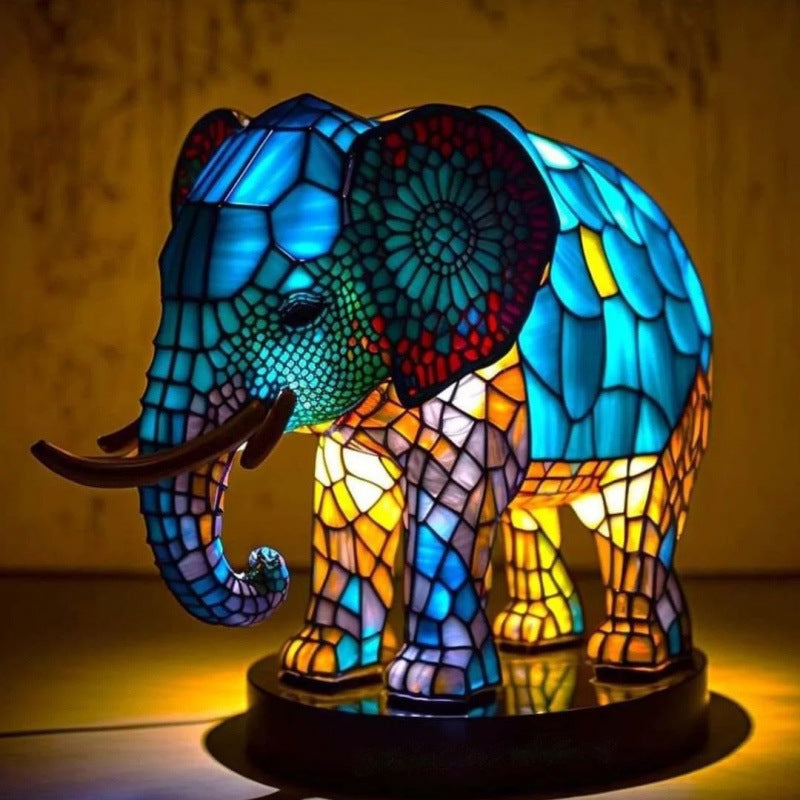 Magic Strange Animal Image Sculpture Colorful Light Ornaments