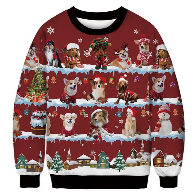 Ugly Christmas Sweater Santa Elf