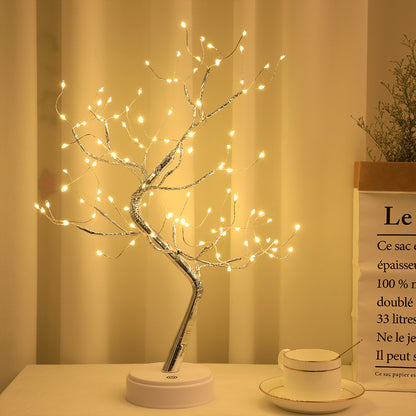 New Colored Light, Starry Sky LED, Copper Wire, Rice Tree Lamp