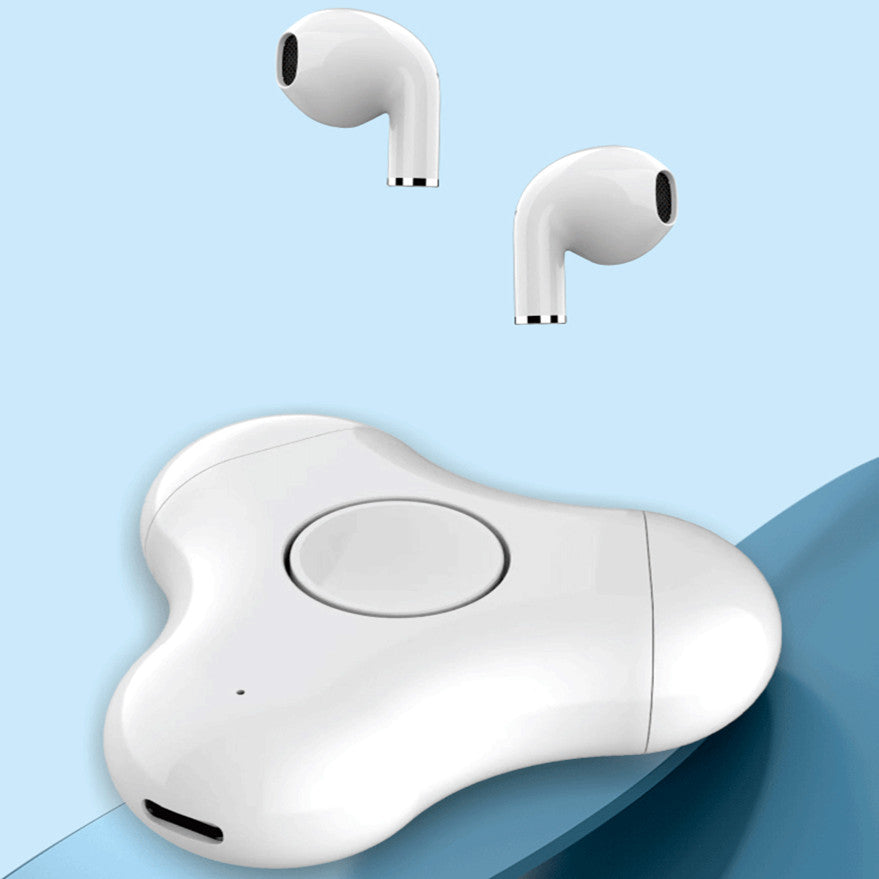 New Multi-Function Headset Fidget Spinner Bluetooth Fingertip Gyro In Ear Bluetooth Headset
