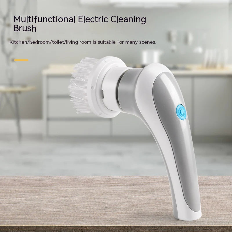 Electric Multifunctional Plastic Cleansing Brush Household Kitchen